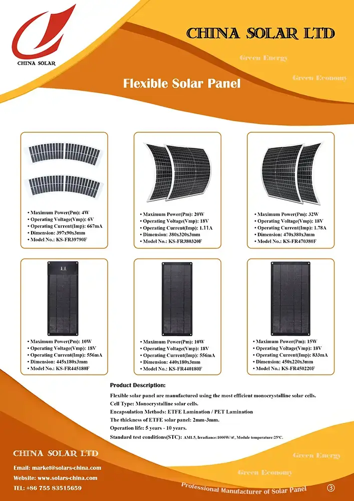 Flexible Solar Panel