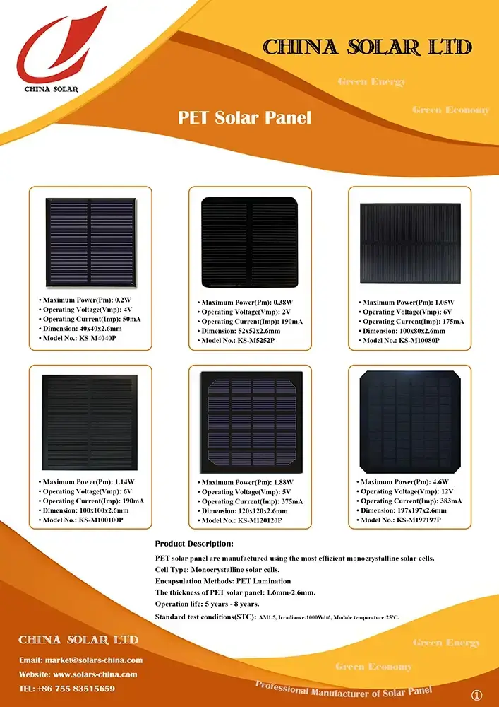 small solar panel