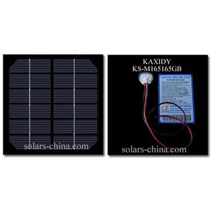 4W módulos solares