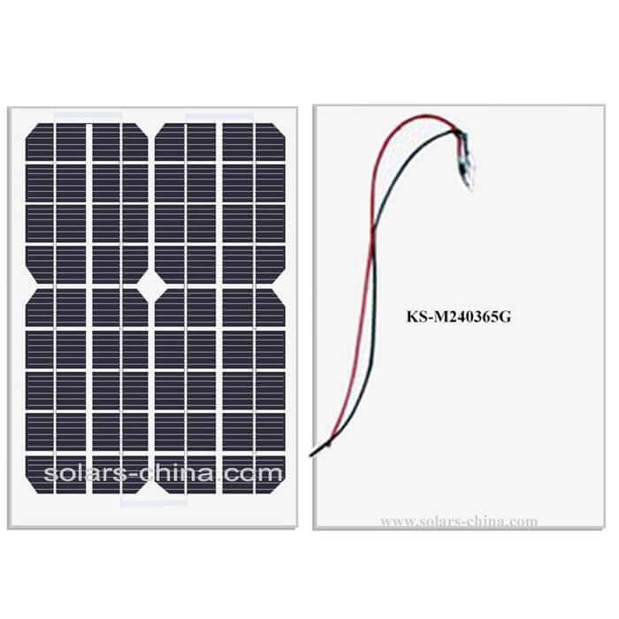 10W módulos solares