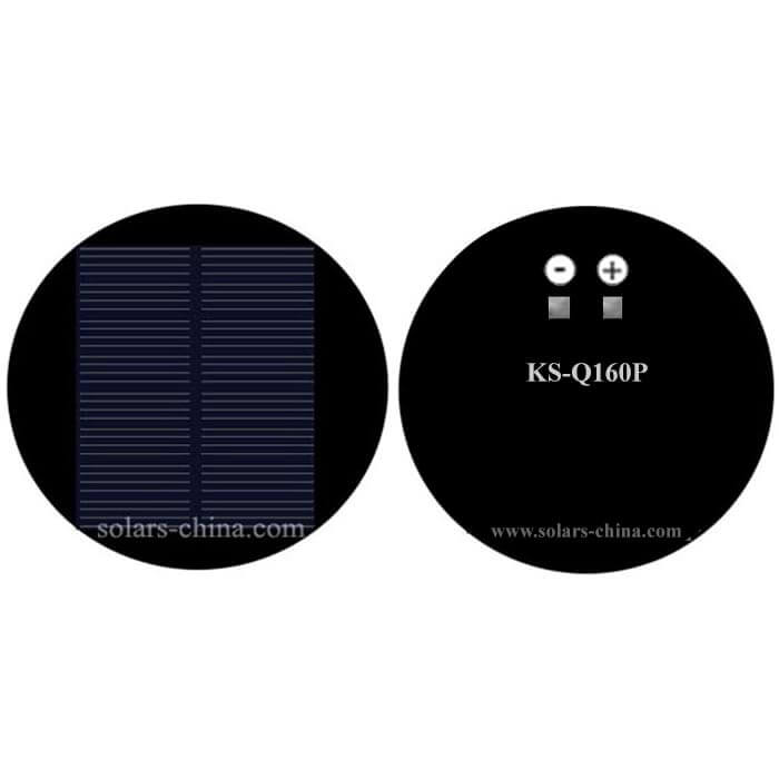 2W pannelli solari rotondi