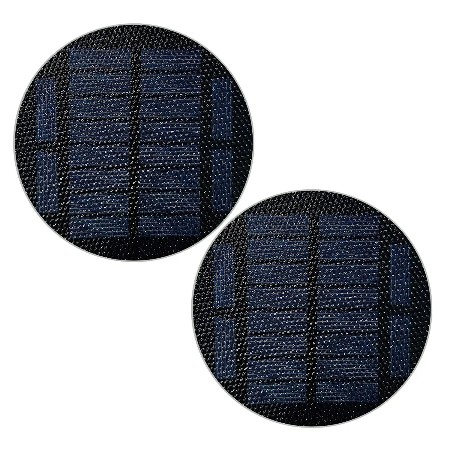 black round Solar Panel