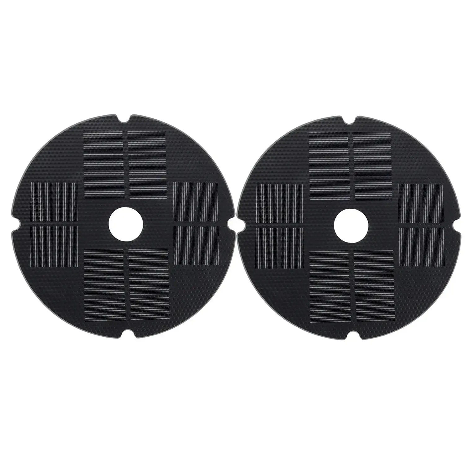 black round Solar Panel