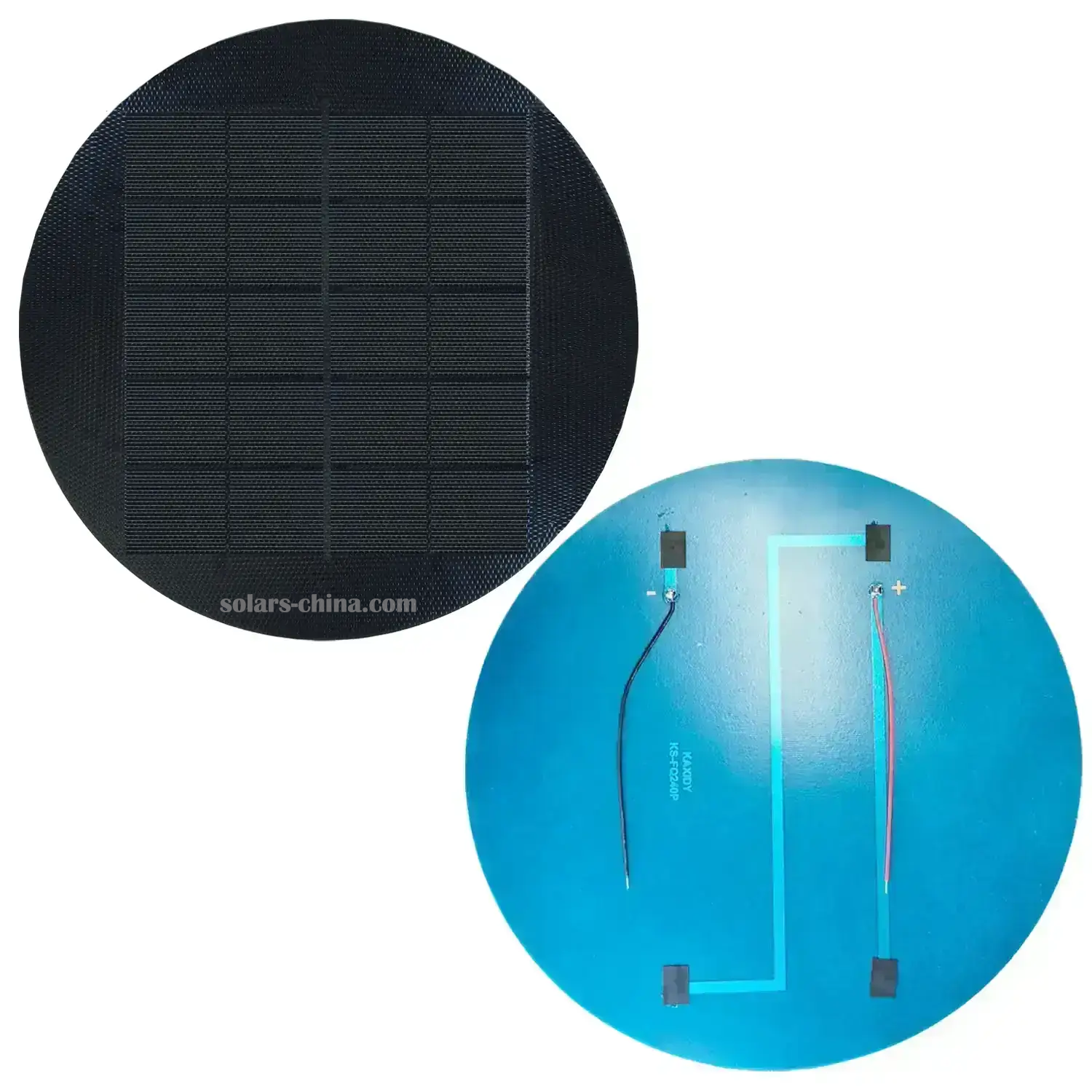 round solar panel 5W