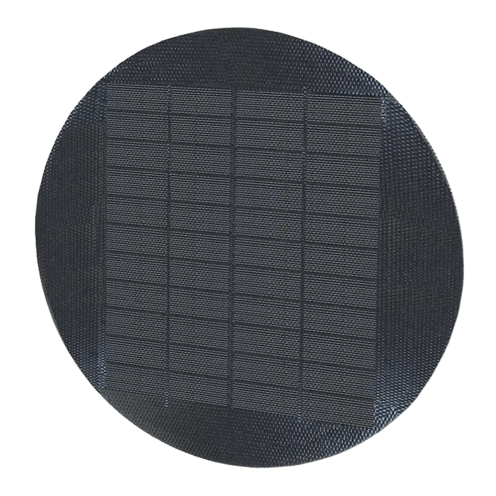 12V Circular Solar Panel