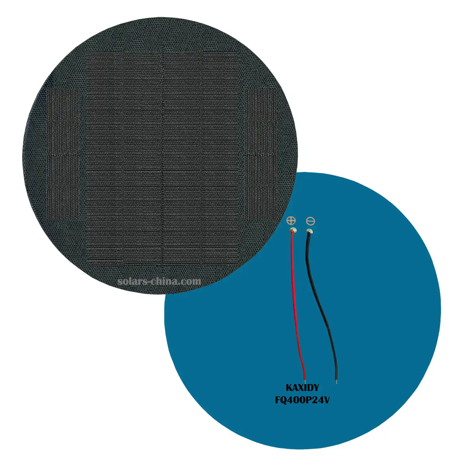 round solar panel 15W