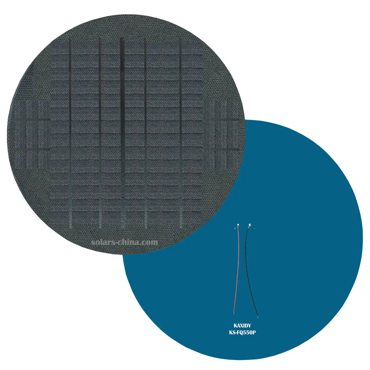round solar panel 30W