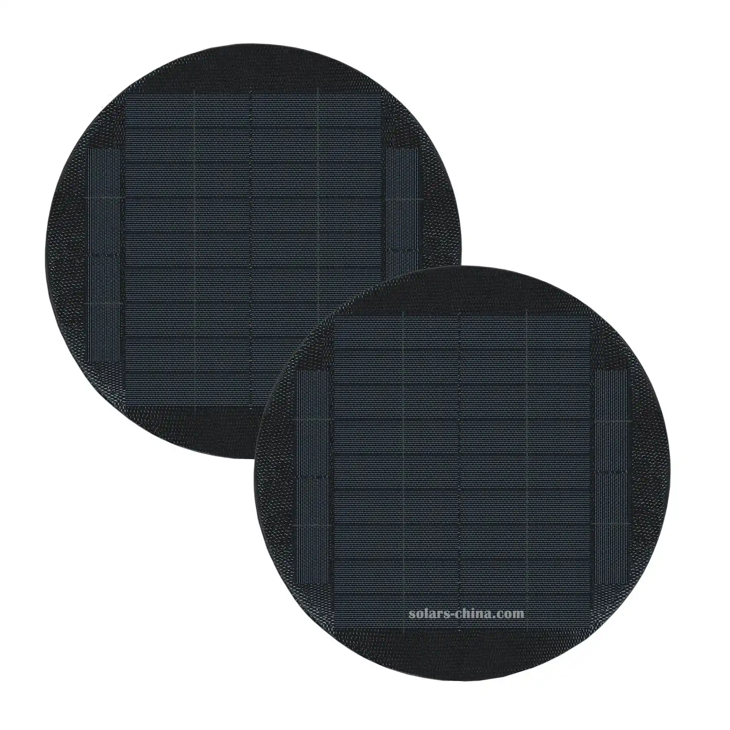 flexible round solar panel 2W