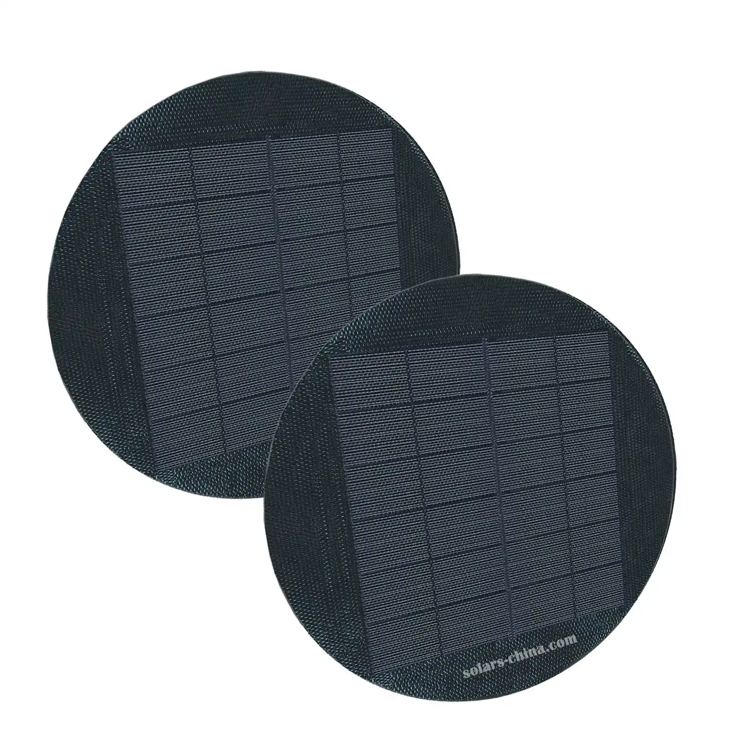 flexible round solar panel 2W