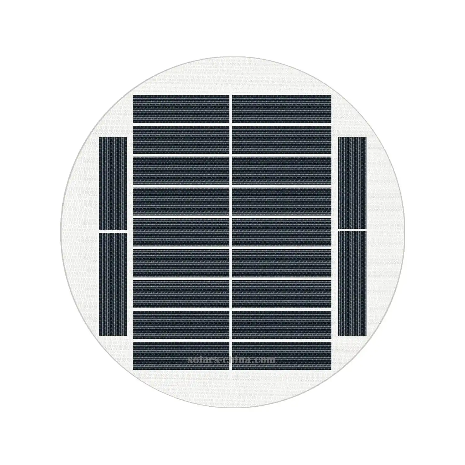 flexible circular solar panel 6V