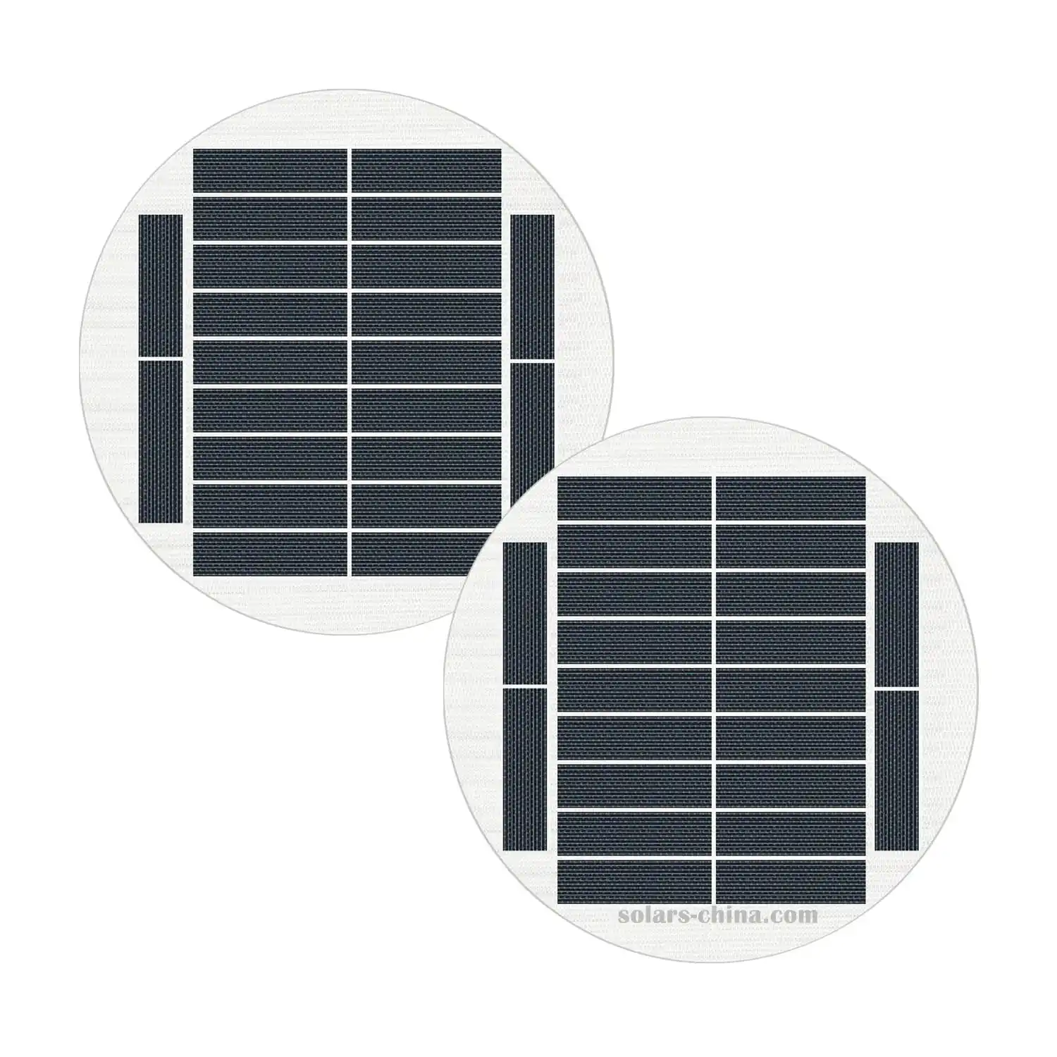 flexible round solar panel 2W