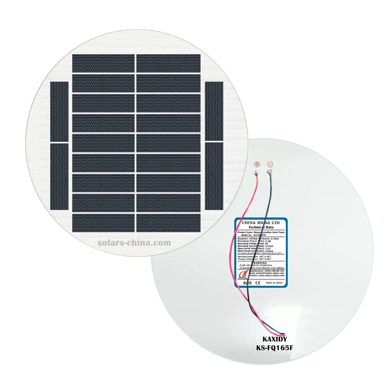 flexible round solar panel 5V