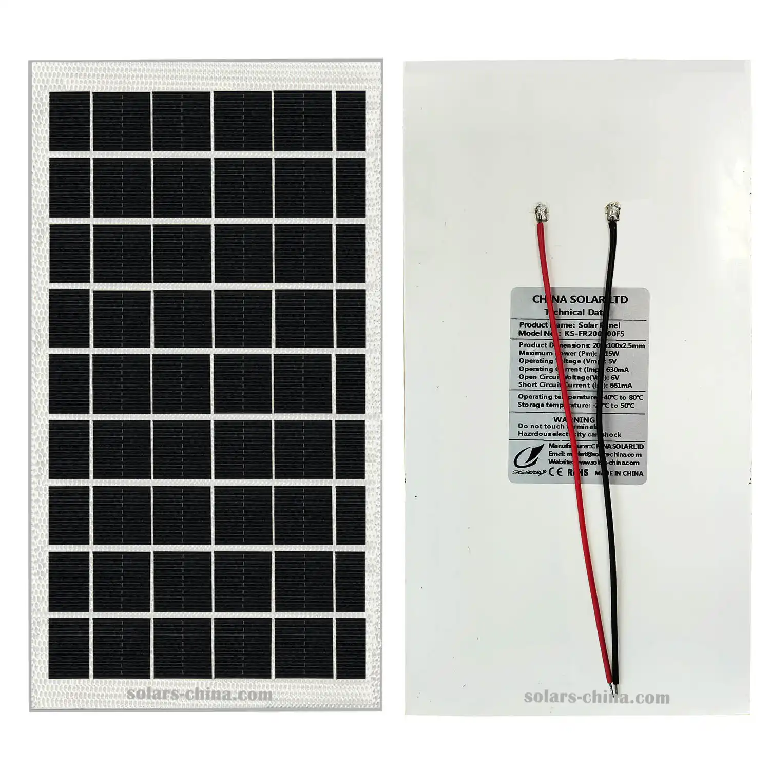 flexible solar panel 5W