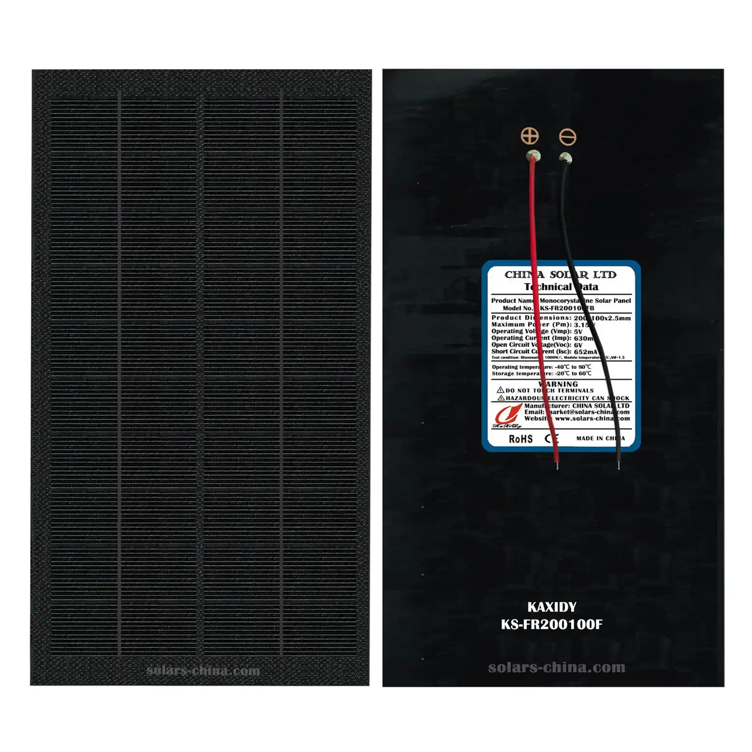 flexible solar panel 3W