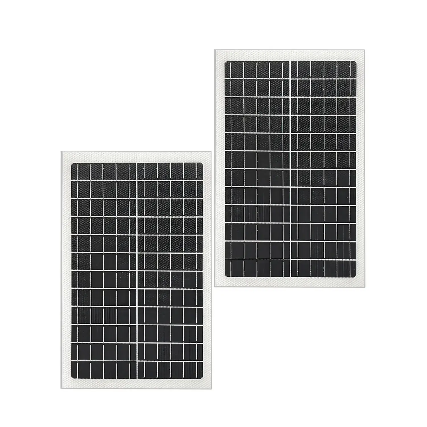 Panneau Solaire Flexible 10W - Léger, étanche, Double USB - Pour Camping-car, Bateau, Camping, Toit