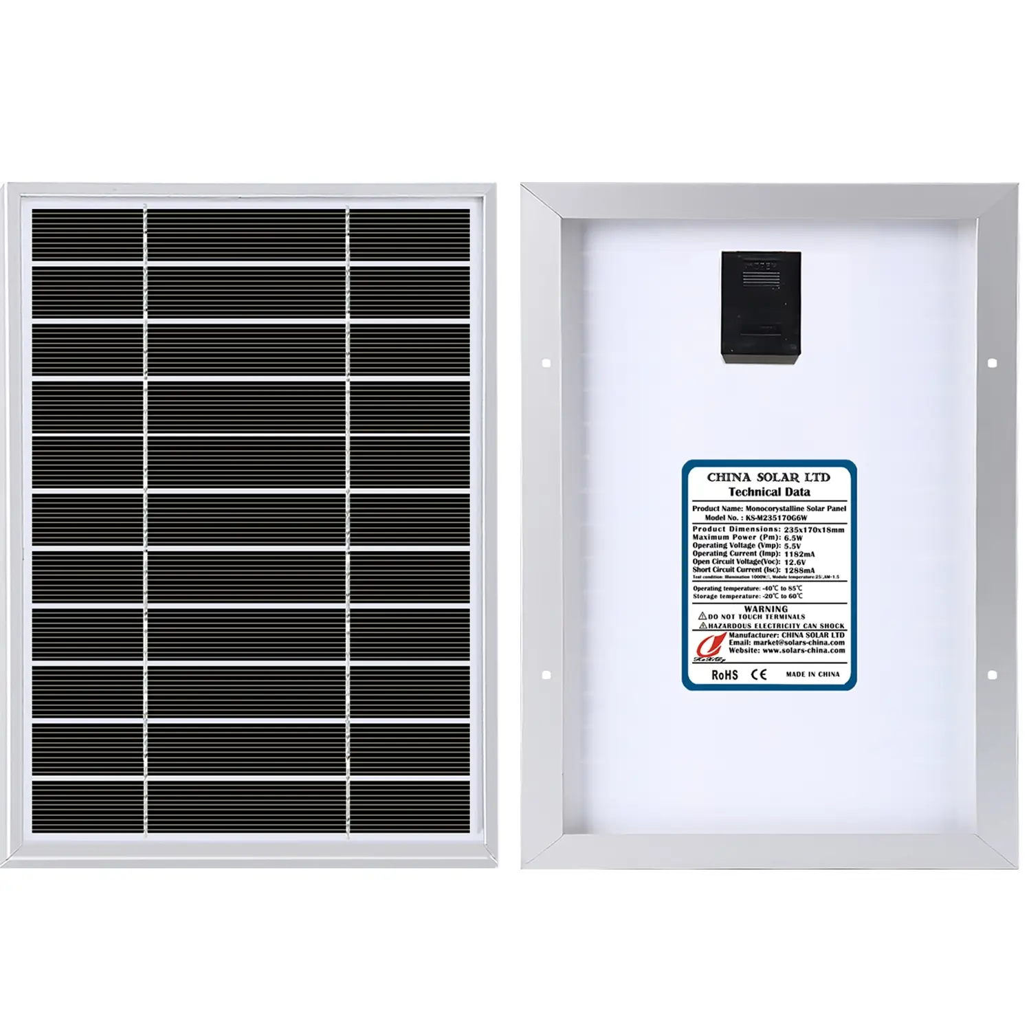 PV solar module 6W