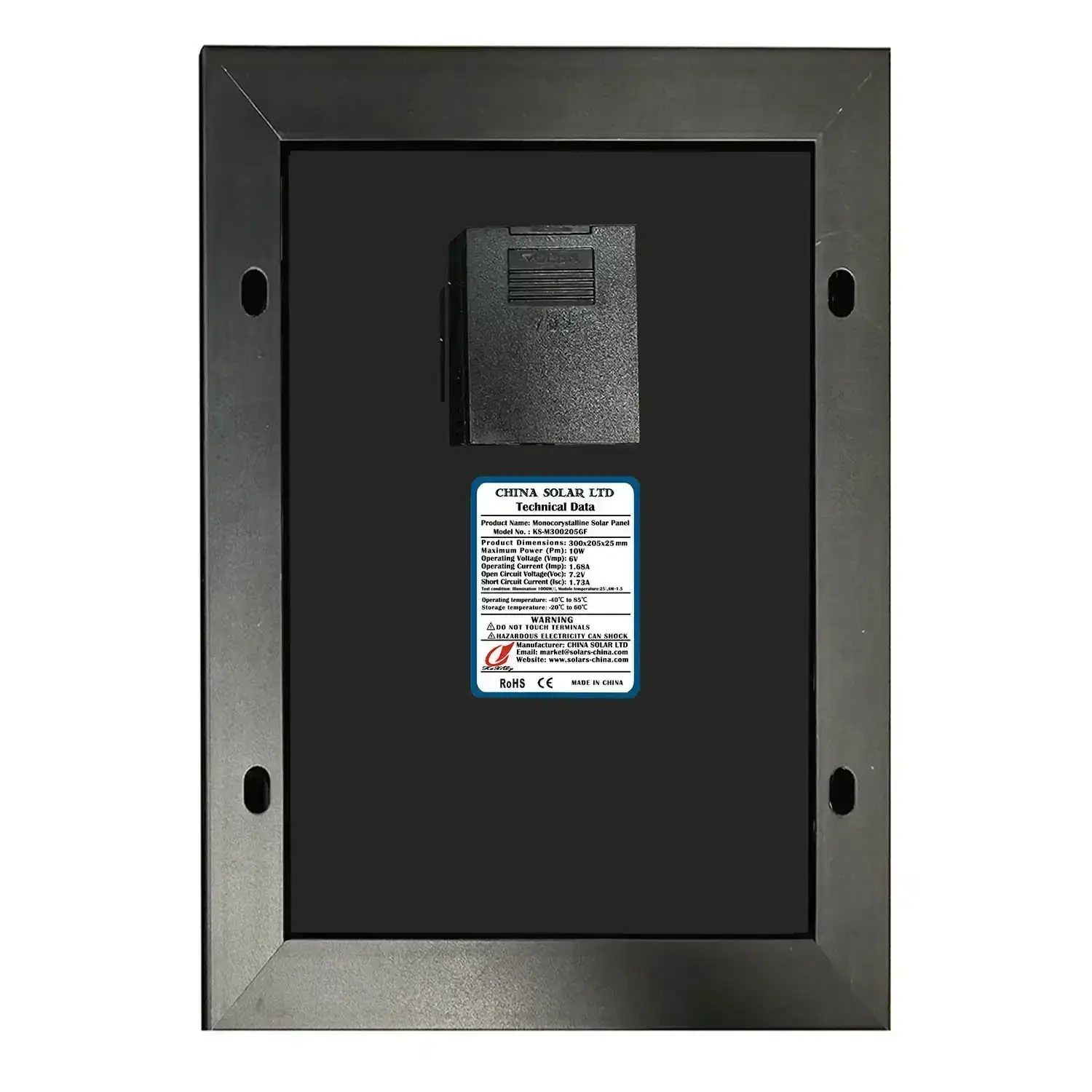 Monocrystalline Solar Panel 10W