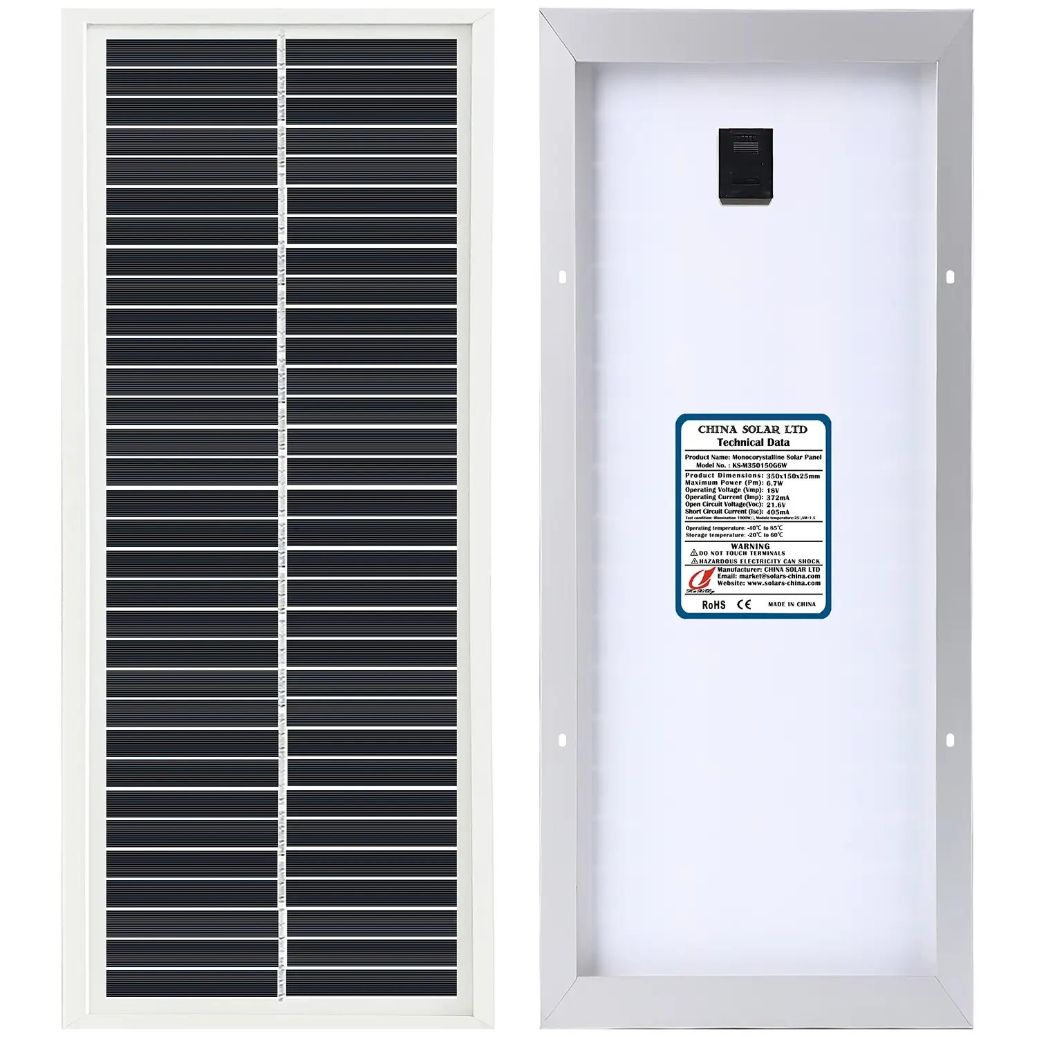 PV solar module 6W