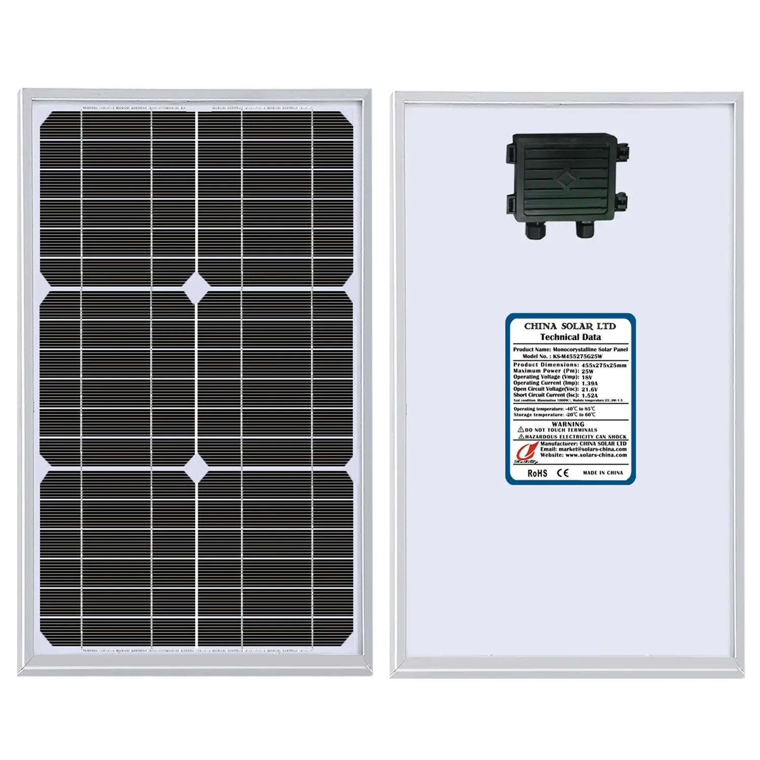 PV solar module 25W