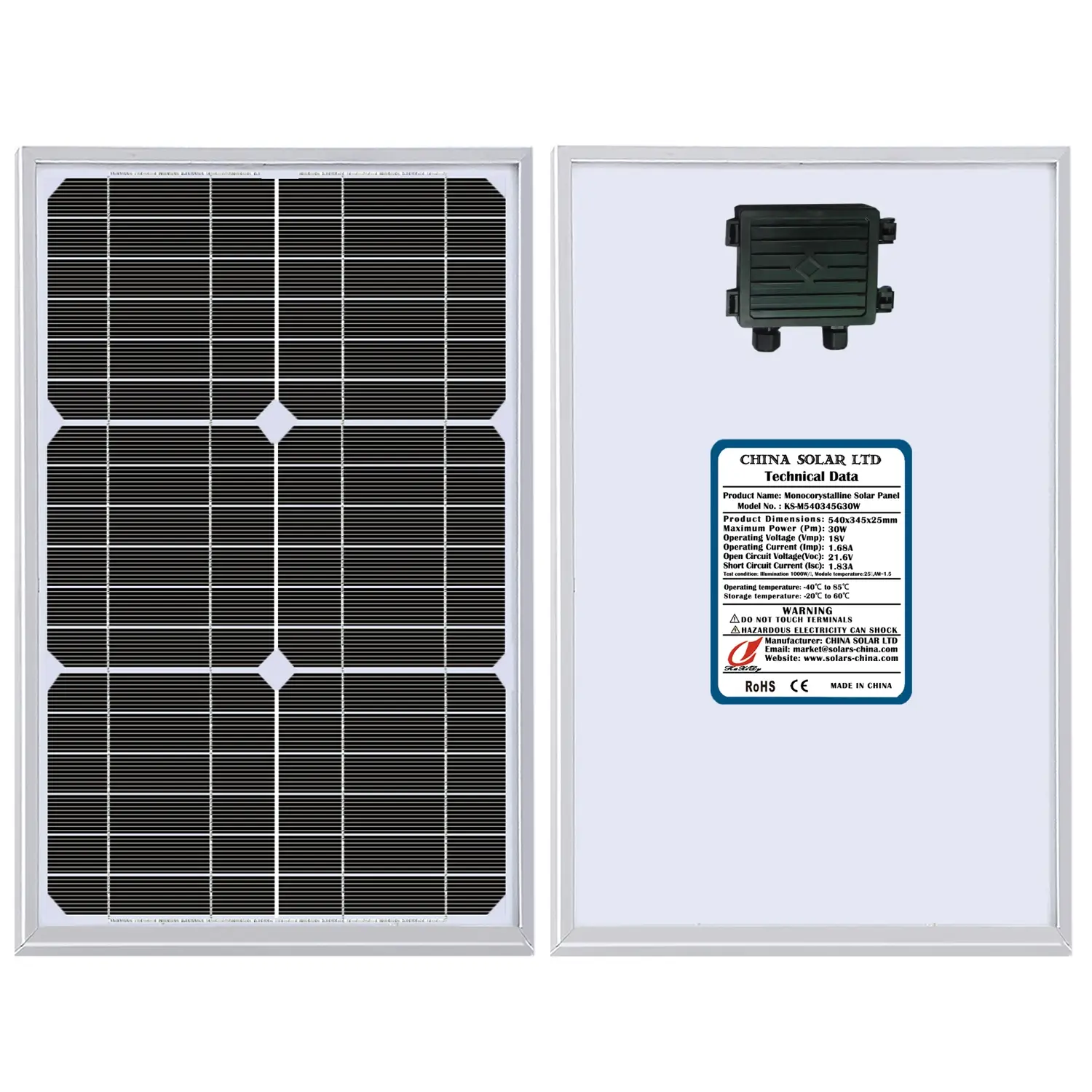 PV solar module 30W