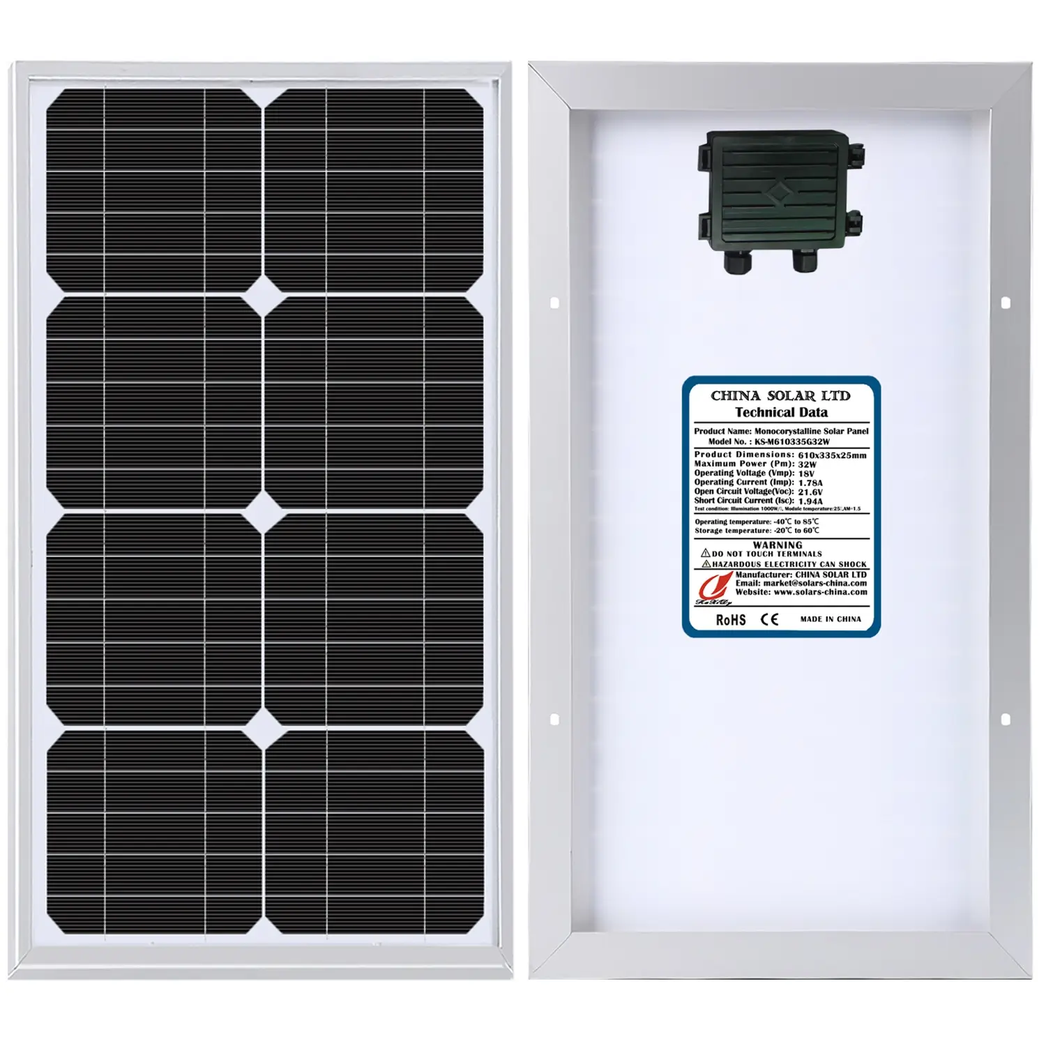 PV solar module 32W