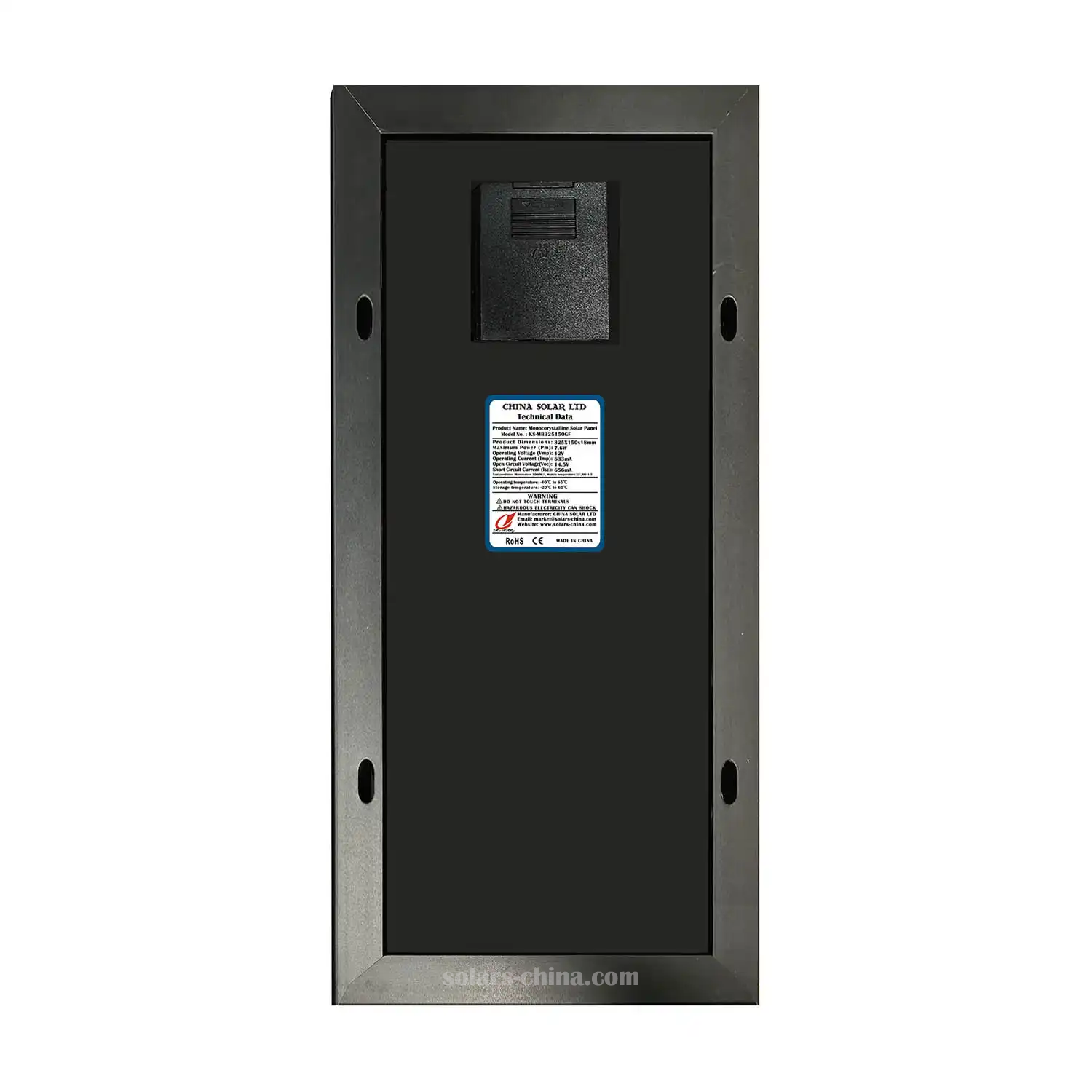 Monocrystalline Solar Panel 12W