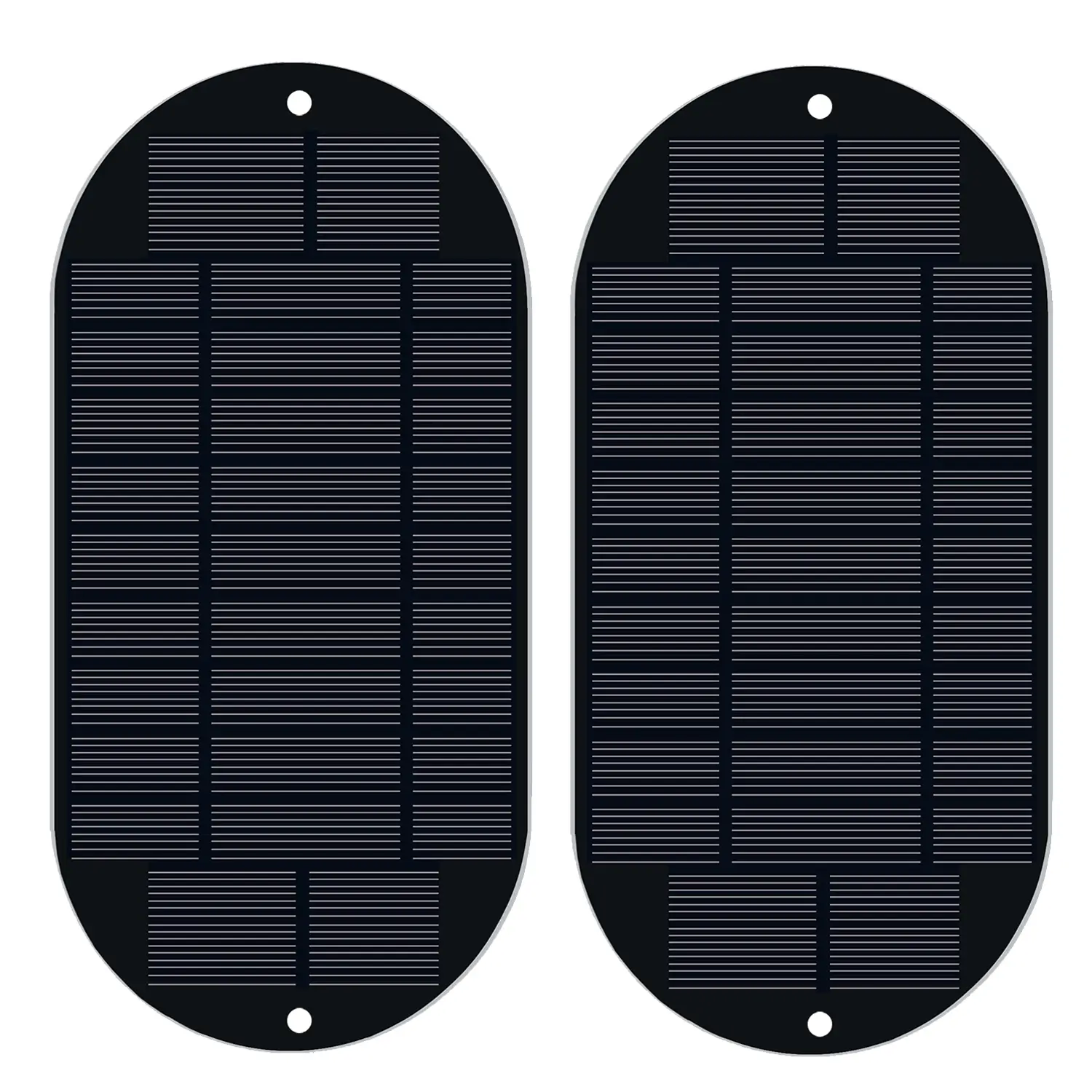 oval solar panel 3W 5V