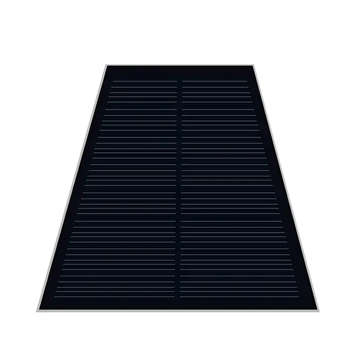 trapezoidal solar panel