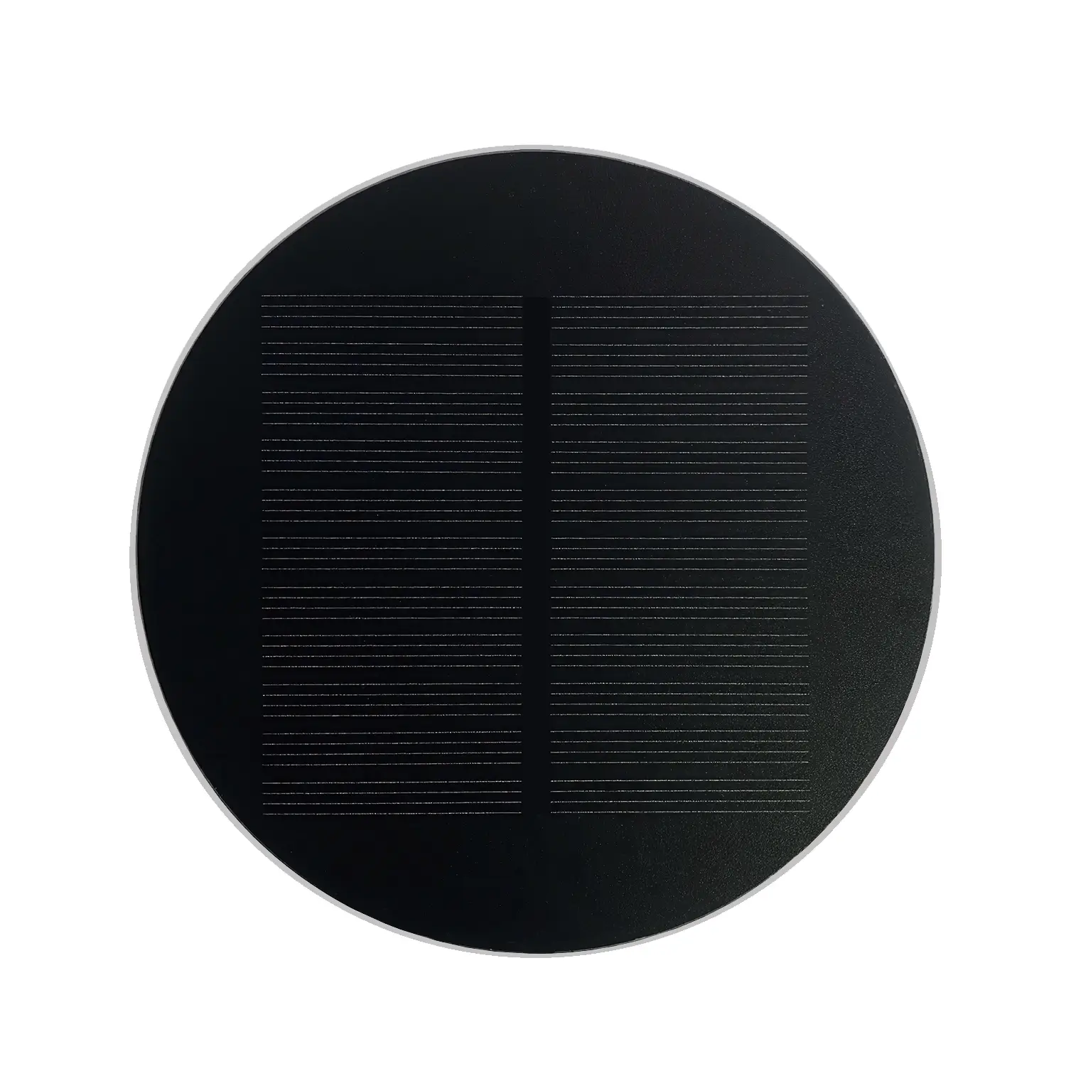 round solar panel for lights