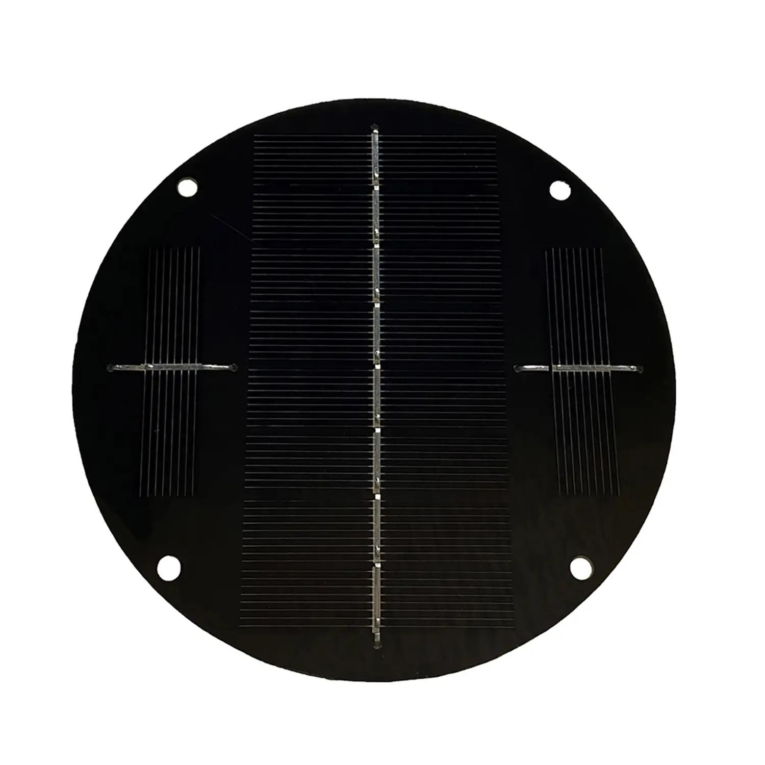 round solar panel for lights