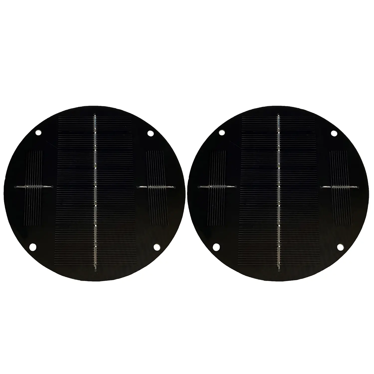 round solar panels 1W 5V