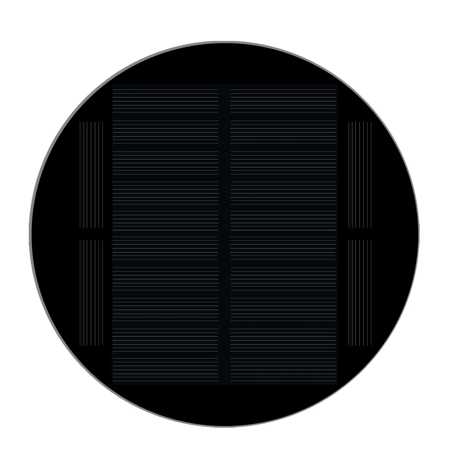 round solar panel