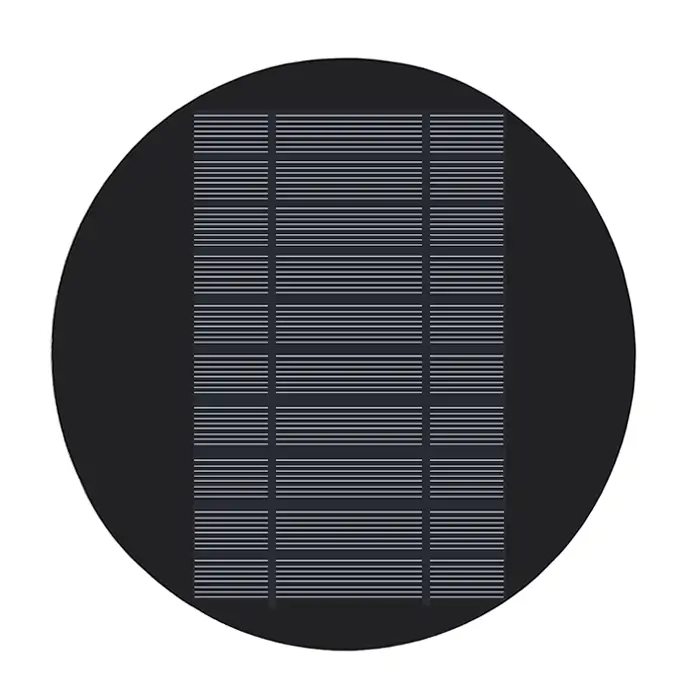 round solar panel