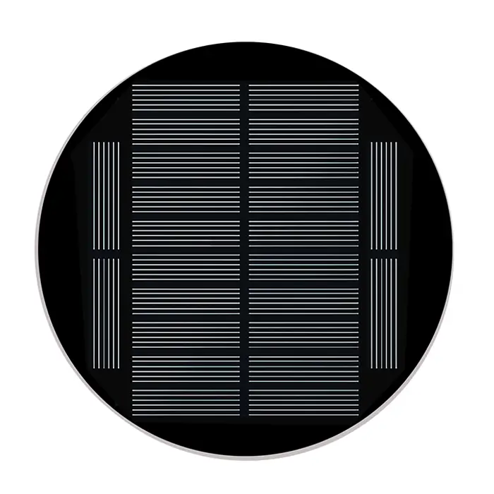 round solar panel