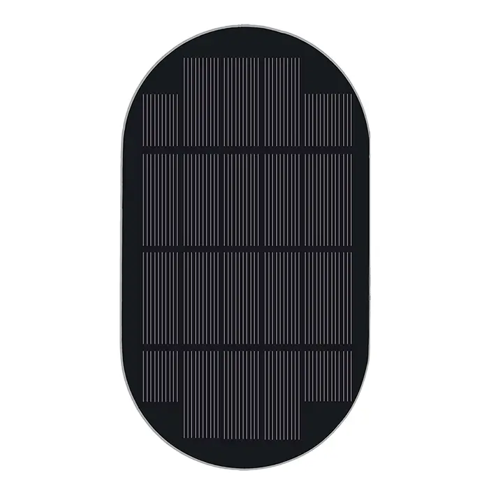 round solar panel