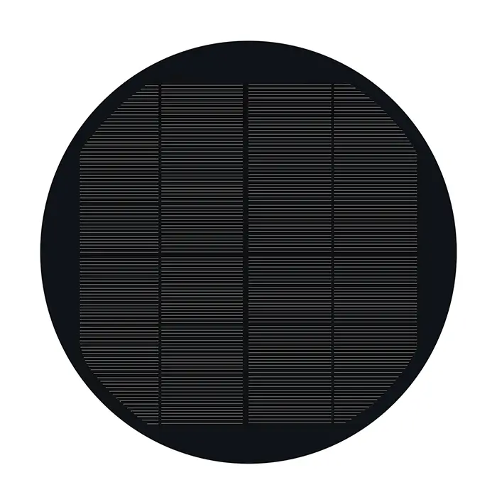 round solar panel 4W