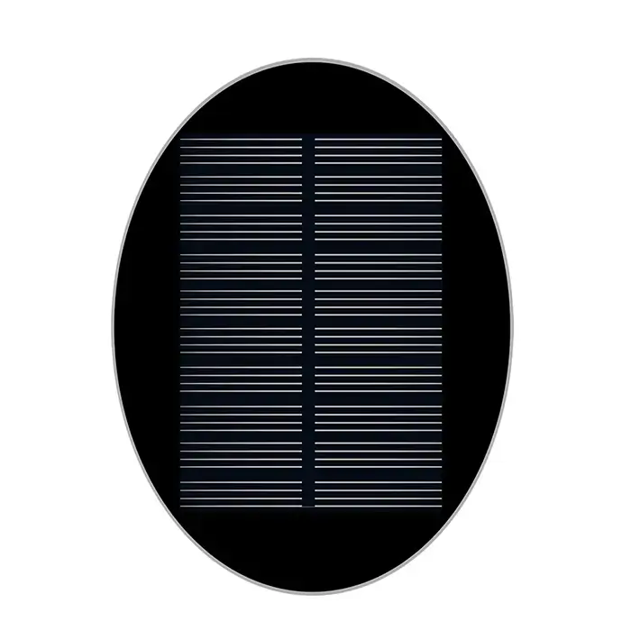 oval solar panel