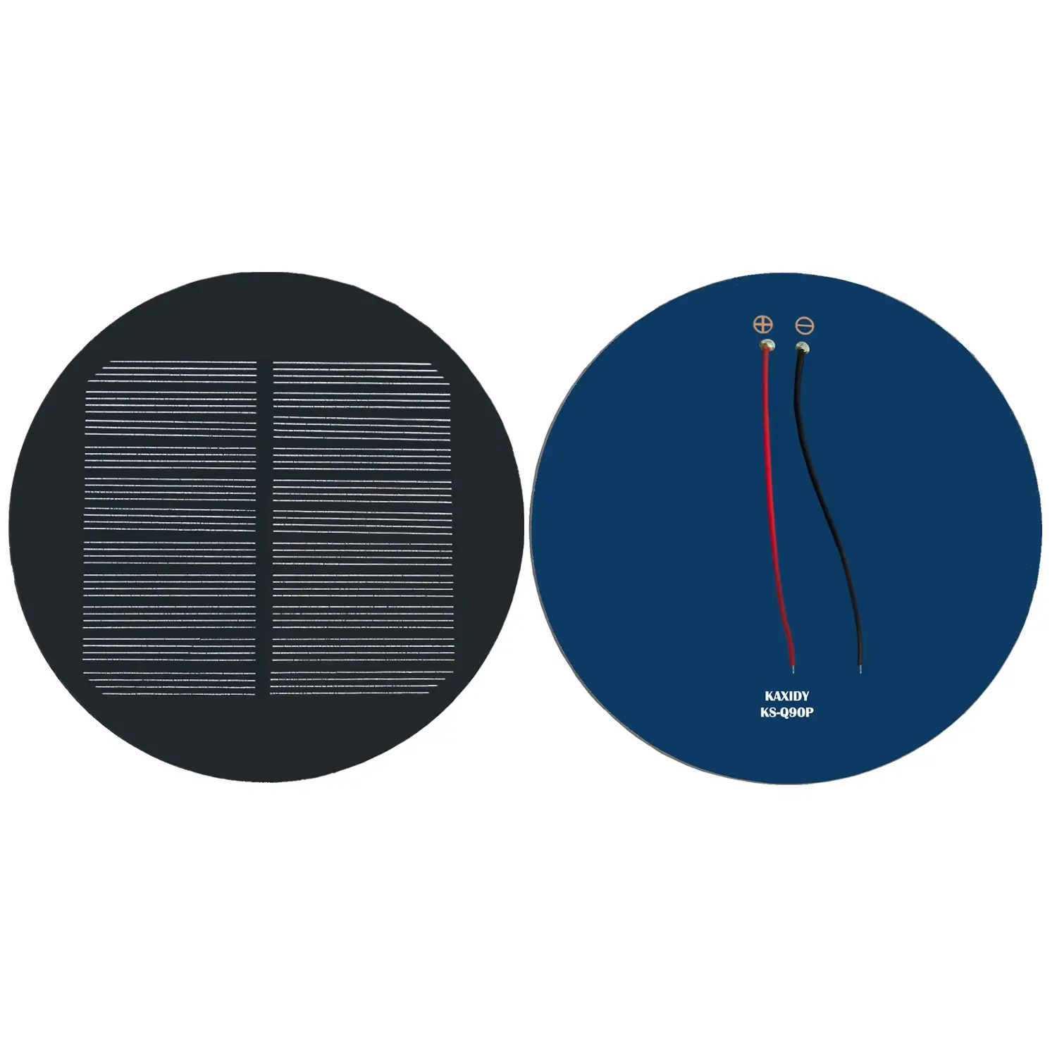 circular solar panel 0.72W 5.5V