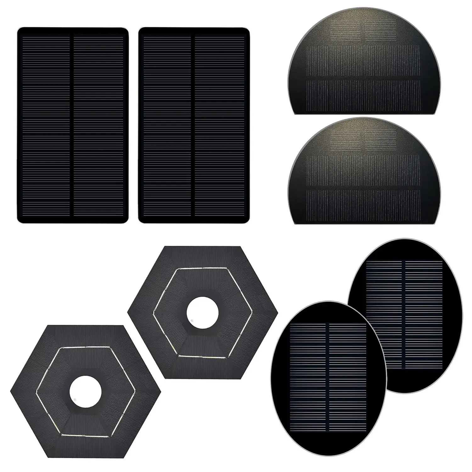 custom shape solar panel