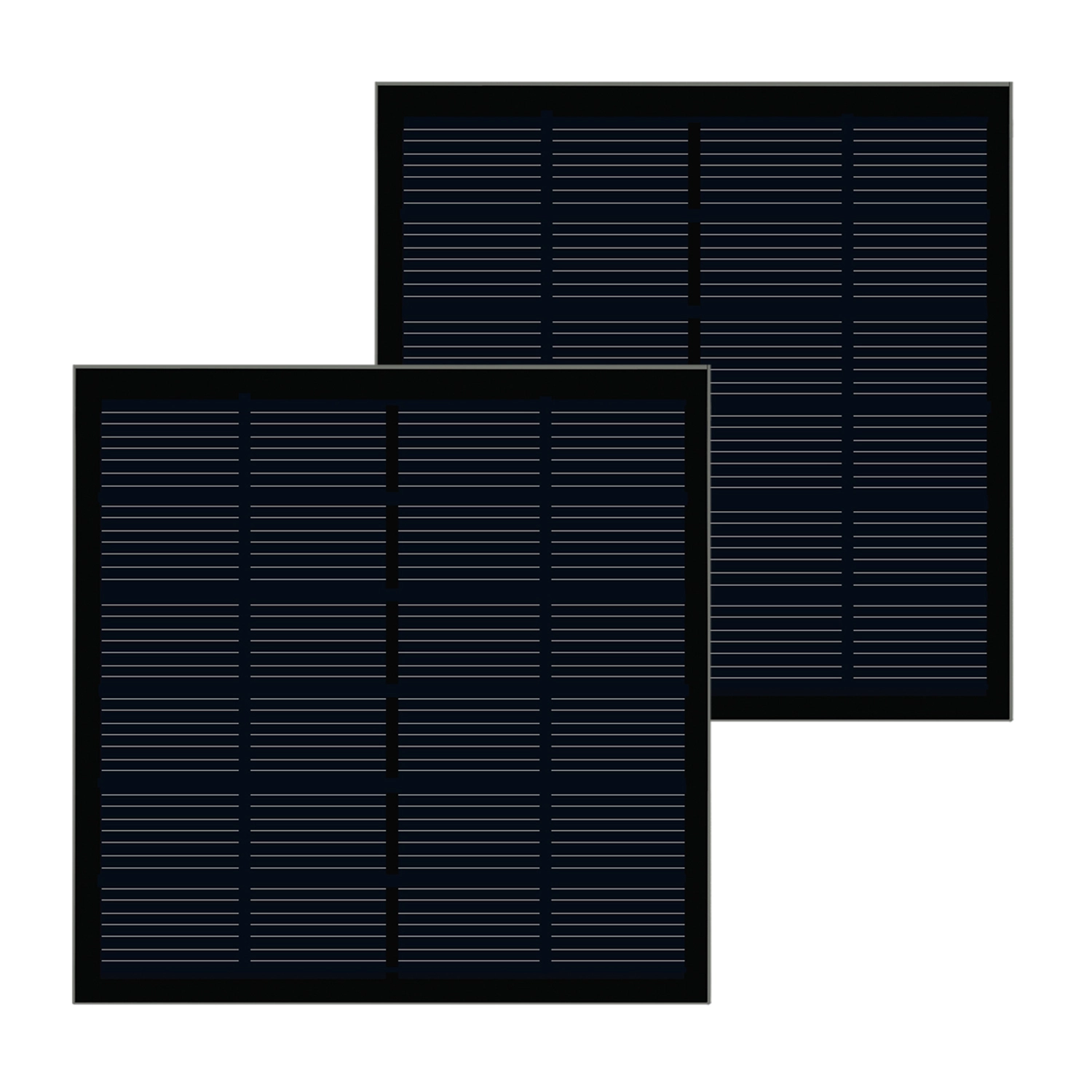 black solar panel 6V