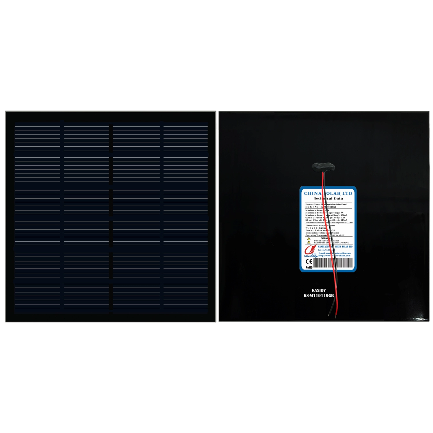 mini solar panel 2W 6V