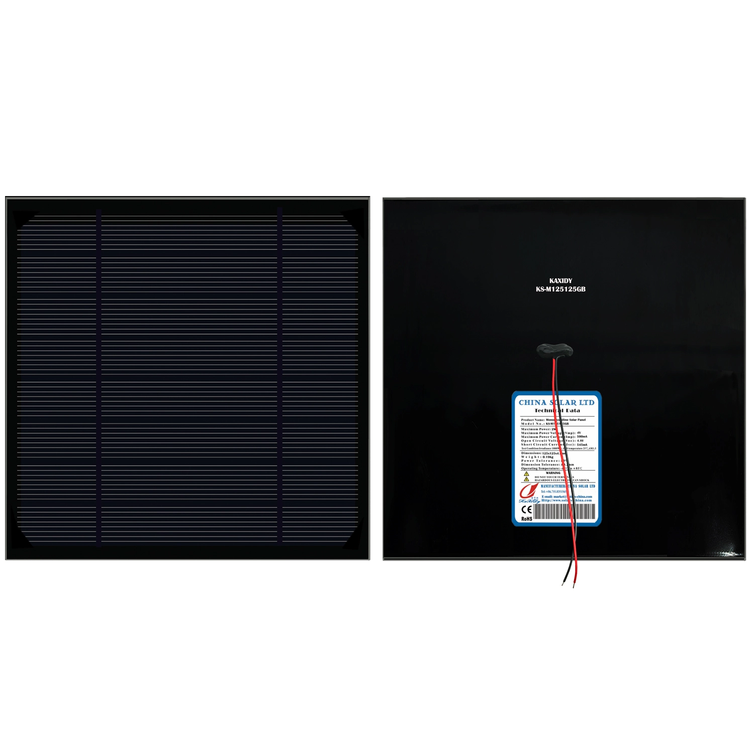 mini solar panel 2W 4V