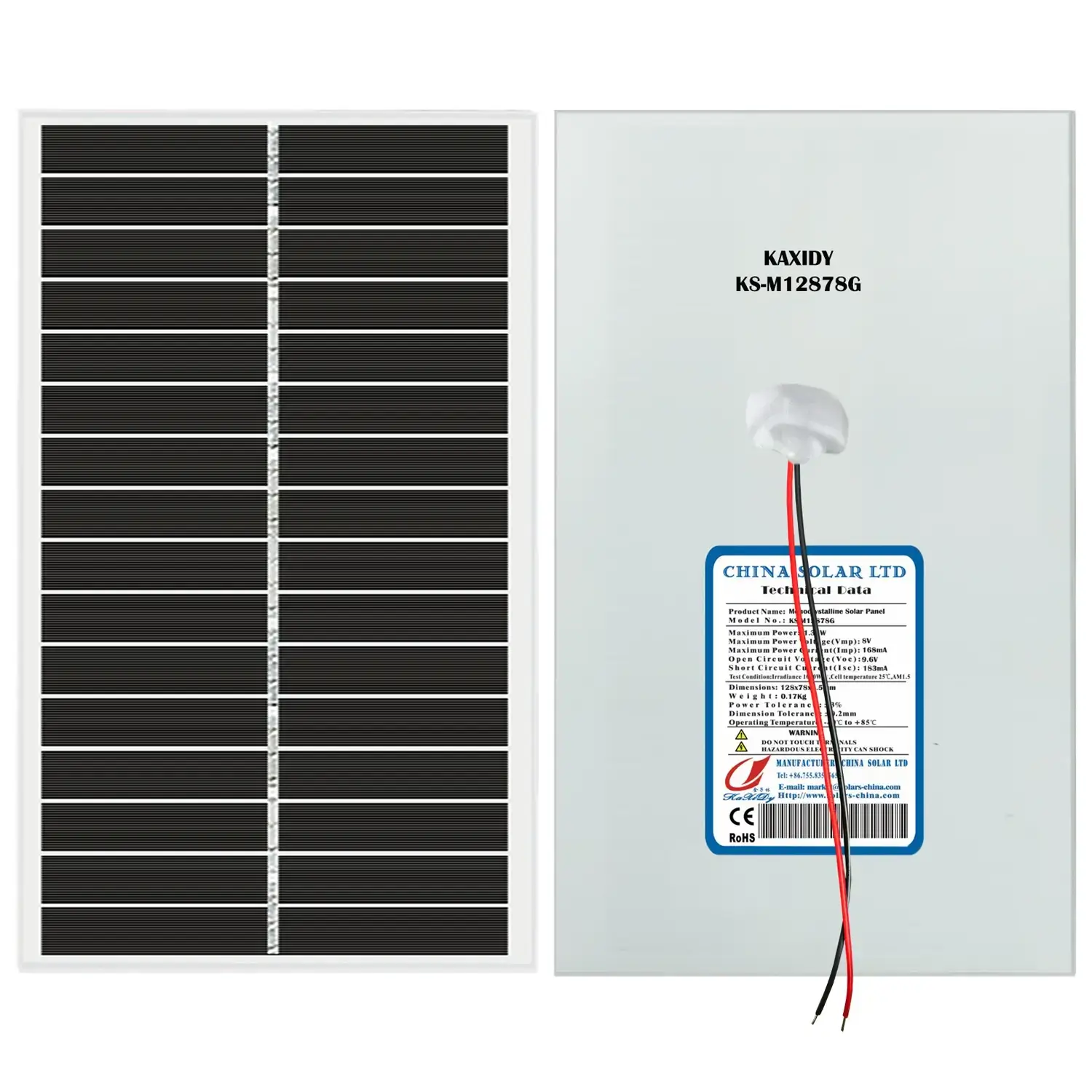 8V solar panel