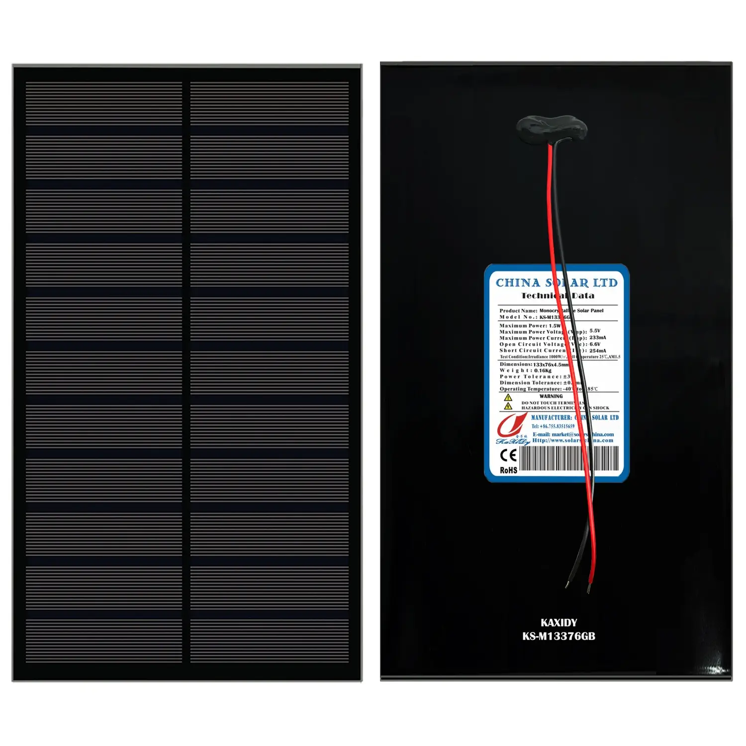 small solar panel 3W