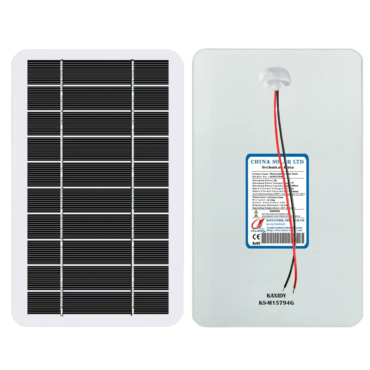 small solar panel 2W 5V