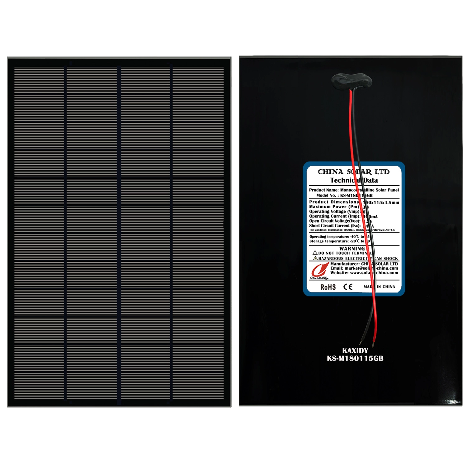 small solar panel 3W