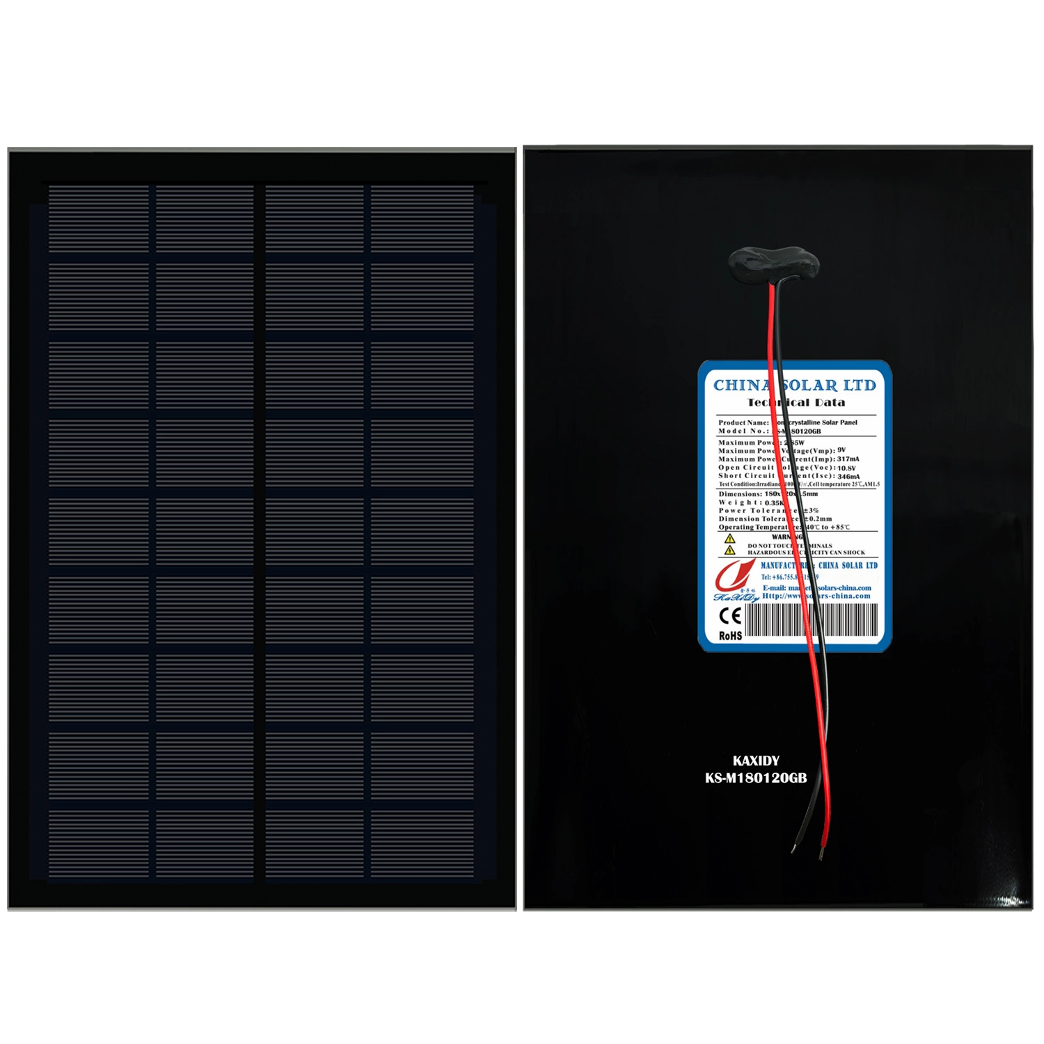 9V small solar panel