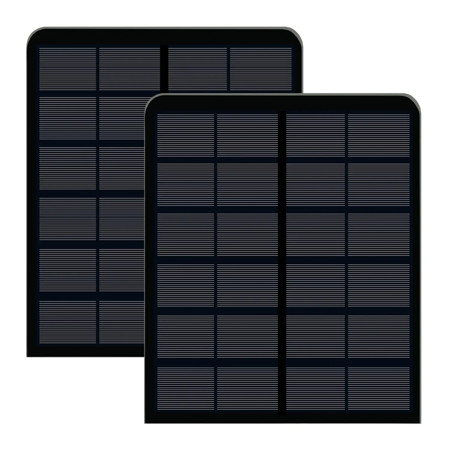 black solar panel 6V