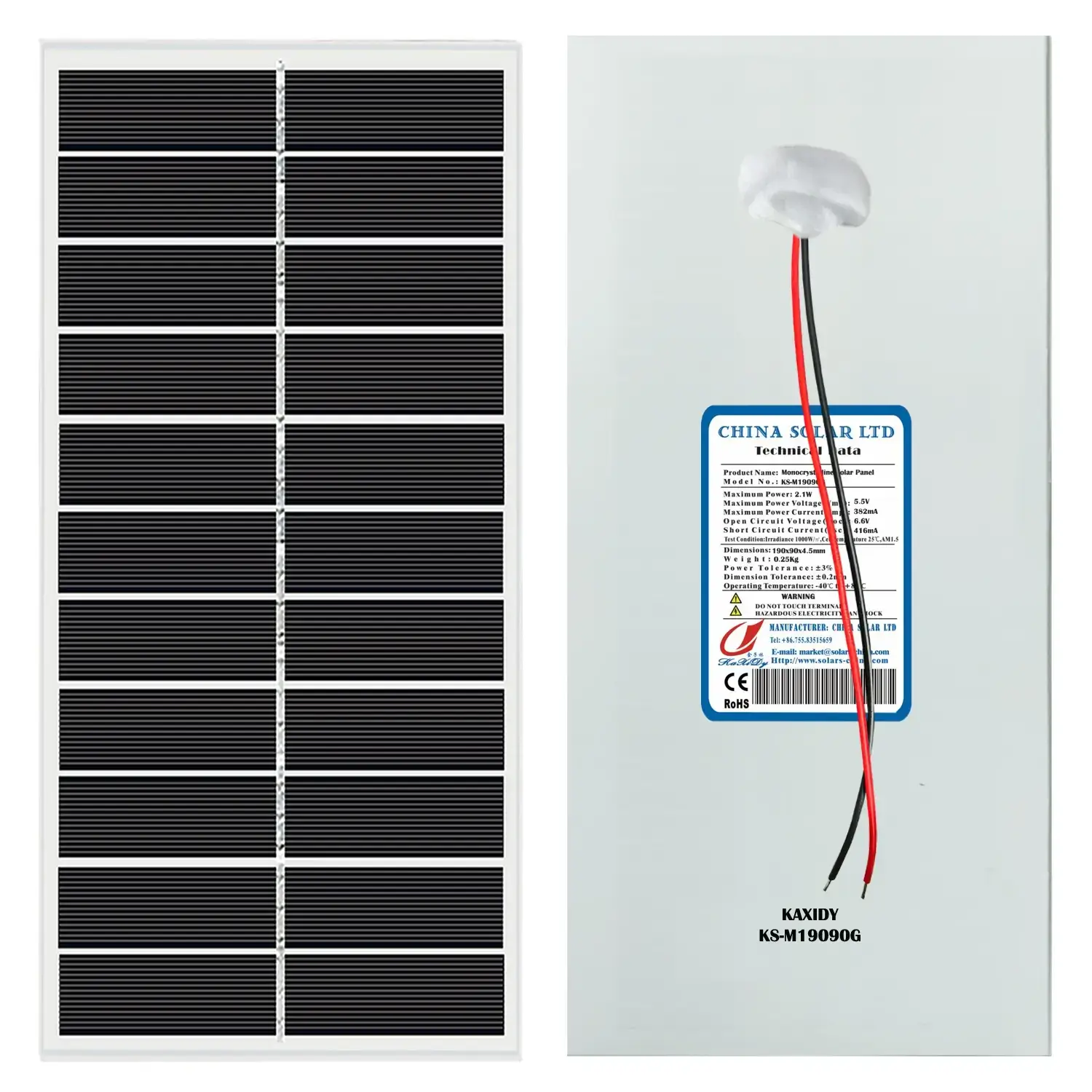 2W mini solar panel