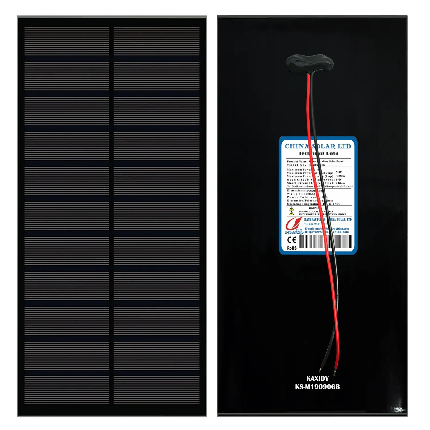 black solar panel